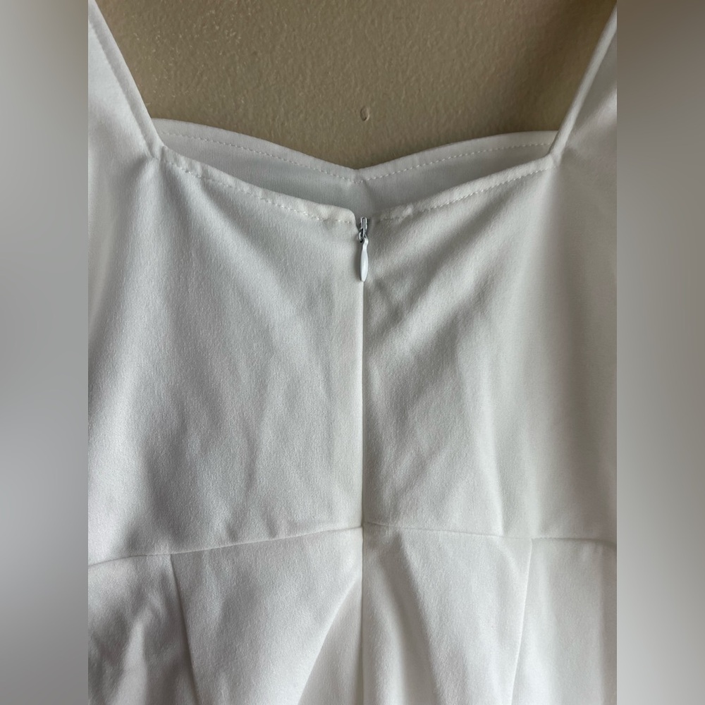 New Lulus Miriam White Ruffled Bodycon Dress Size XS - Picture 8 of 10